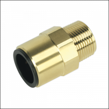 Sealey CAS22BSA Speedfit® Brass Straight Adaptors