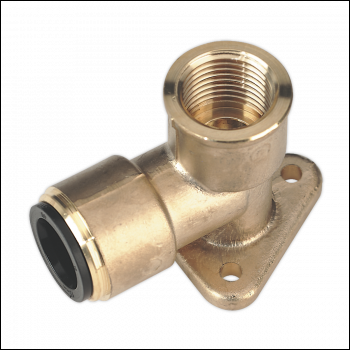 Sealey CAS22BWE Speedfit® Brass Wingback Elbow 22mm x 3/4 inch BSP