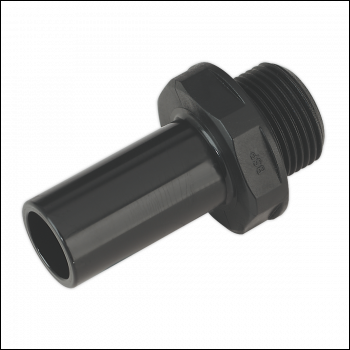 Sealey CAS22STA Speedfit® Stem Adaptor 22mm x 3/4 inch BSP - Pack of 2