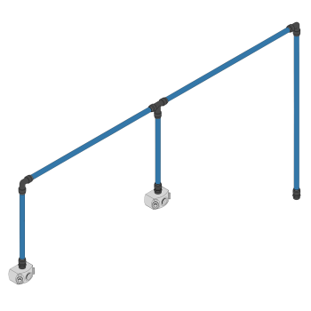 Sealey CASKIT215 Speedfit® 12m 2-Drop Air Supply System Kit 15mm