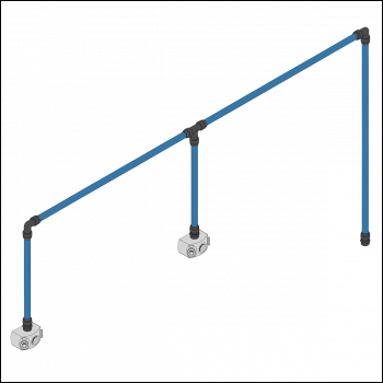 Sealey CASKIT2 Speedfit® 12m 2-Drop Air Supply System Kit