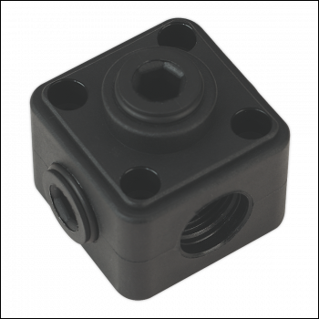 Sealey CASPB Speedfit® Porting Block 5 x 1/2 inch BSP Connection