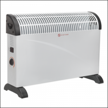 Sealey CD2005 Convector Heater with 3 Heat Settings Thermostat 2000W/230V