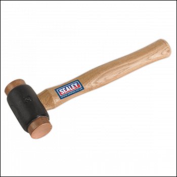 Sealey CFH03 Premier Copper Faced Hammer with Hickory Shaft 2.75lb