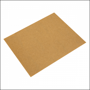Sealey CGC Worksafe® Glasspaper 280 x 230mm, Coarse - Pack of 5