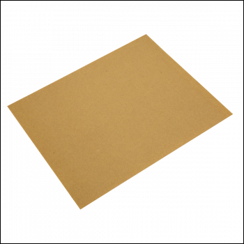Sealey CGF Worksafe® Glasspaper 280 x 230mm, Fine - Pack of 5