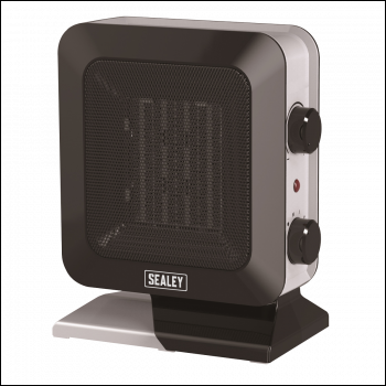 Sealey CH2013 Ceramic Fan Heater with 2 Heat Settings 1400W/230V