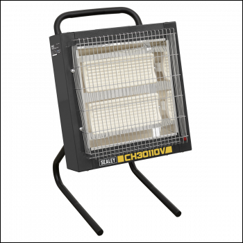 Sealey CH30110V Ceramic Heater 1.2/2.4kW,110V