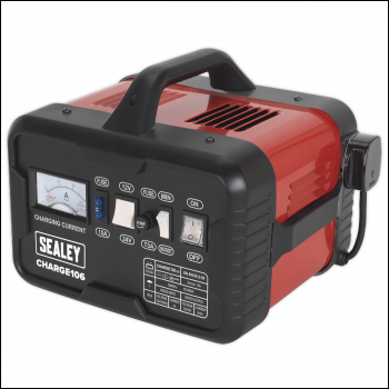 Sealey CHARGE106 12/24V Battery Charger 8A 230V