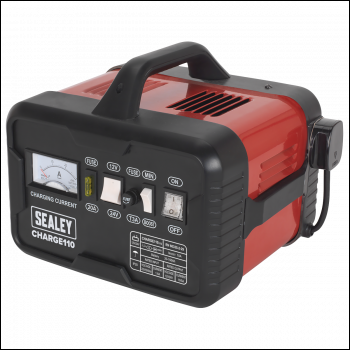 Sealey CHARGE110 12/24V Battery Charger 14A 230V