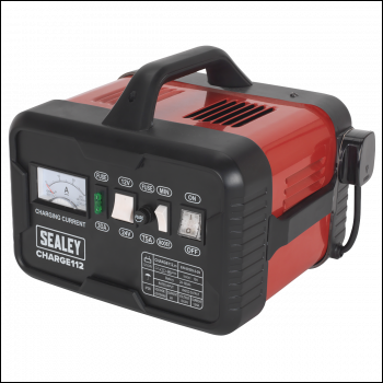 Sealey CHARGE112 12/24V Battery Charger 16A 230V