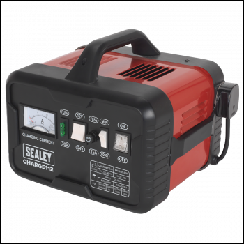 Sealey CHARGE112 Battery Charger 16A 12/24V 230V
