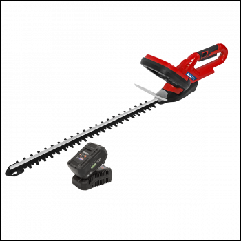 Sealey CHT20VCOMBO4 SV20 Series Cordless Hedge Trimmer 20V 4Ah with Battery & Charger
