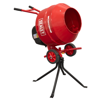 Sealey CMX160 160L Cement Mixer with Stand 650W
