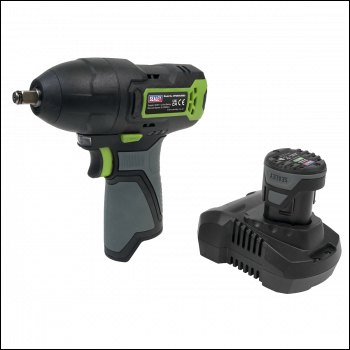 Sealey CP108VCIW SV10.8 Series 3/8 inch Sq Drive Cordless Impact Wrench Kit 10.8V 2Ah