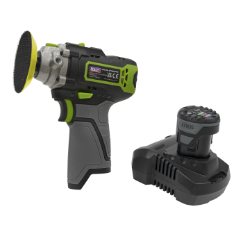 Sealey CP108VCPEU SV10.8 Series 75mm Cordless Polisher Kit 10.8V 2Ah - Euro Plug