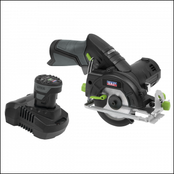 Sealey CP108VCS SV10.8 Series 85mm Cordless Circular Saw Kit 10.8V 2Ah