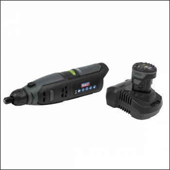 Sealey CP108VMG SV10.8 Series Cordless Multipurpose Mini Grinder Kit 10.8V 2Ah