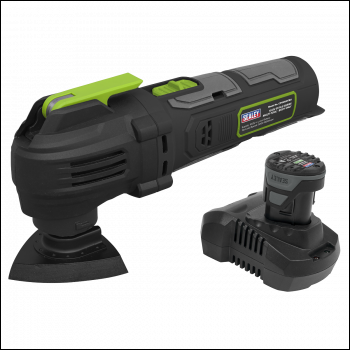 Sealey CP108VMT SV10.8 Series Cordless Multi-Tool Kit 10.8V 2Ah