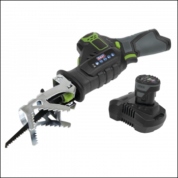 Sealey CP108VRS SV10.8 Series Cordless Reciprocating Saw Kit 10.8V 2Ah