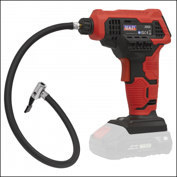 Sealey CP20VAP Cordless Tyre Inflator 20V SV20 Series - Body Only
