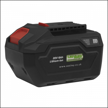 Sealey CP20VBP6 SV20 Series Power Tool Battery 20V 6Ah