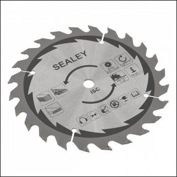 Sealey CP20VCS.03 150mm Cut-Off Saw Blade 1.6mm/10mm 24tpu