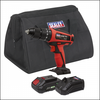 Sealey CP20VDDKIT1 SV20 Series 13mm Cordless Combi Drill Kit 20V 2Ah