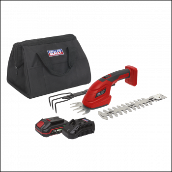 Sealey CP20VGT3KIT1 SV20 Series 3-in-1 Cordless Garden Tool 20V 2Ah