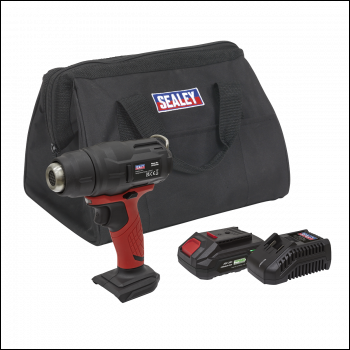 Sealey CP20VHGKIT SV20 Series Cordless Heat Gun Kit 20V 2Ah