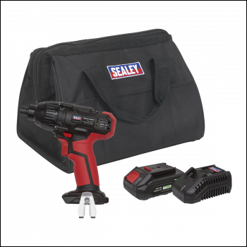 Sealey CP20VIDKIT1 SV20 Series 1/4 inch Hex Drive Cordless Impact Driver 20V 2Ah