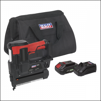 Sealey CP20VNGKIT1 SV20 Series Cordless Nail/Staple Gun Kit 18G 20V 2Ah