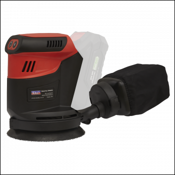 Sealey CP20VOS SV20 Series 125mm Cordless Orbital Palm Sander 20V - Body Only