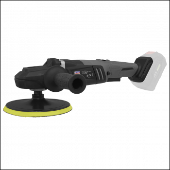 Sealey CP20VRPX Premier SV20 Series 180mm Brushless Cordless Rotary Polisher 20V - Body Only