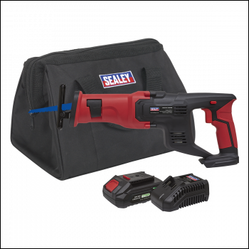 Sealey CP20VRSKIT1 SV20 Series Cordless Reciprocating Saw 20V 2Ah