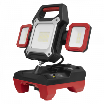 Sealey CP20VWL SV20 Series 2-in-1 Cordless/Corded 45W SMD LED Worklight 20V/230V - Body Only