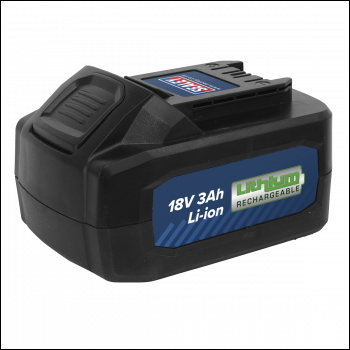 Sealey CP400BP Power Tool Battery 18V 3Ah for CP400LI & CP400LIHV
