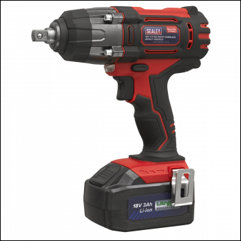 Sealey CP400LI 1/2 inch Sq Drive Cordless Impact Wrench 18V