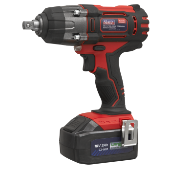 Sealey CP400LIEU 1/2 inch Sq Drive Cordless Impact Wrench Euro 18V 3Ah