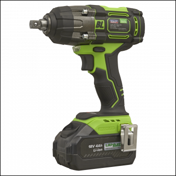 Sealey CP650LIHV 1/2 inch Sq Drive Cordless Brushless Impact Wrench 18V 4Ah