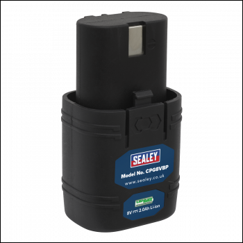 Sealey CPG8VBP Power Tool Battery for CPG8V 8V 2Ah