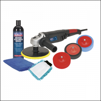 Sealey CPK03 180mm Pro Electric Polisher Kit 1100W/230V
