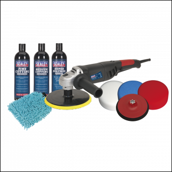 Sealey CPK05 180mm Pro Polishing & Compounding Kit 1100W/230V