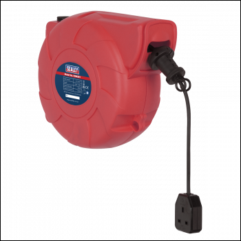 Sealey CRM251 Cable Reel System Retractable 25m 1 x 230V Socket