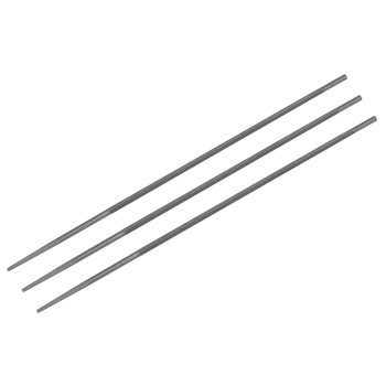 Sealey CS03 Chainsaw Sharpening File Guide Files 4mm - Pack of 3