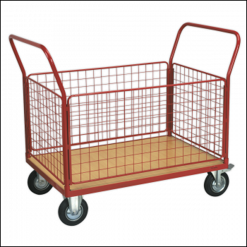 Sealey CST773 Platform Truck with 4 Removable Sides 1200 x 800mm - 300kg Capacity