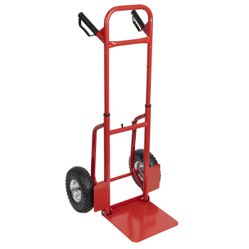 Sealey CST801 Folding Sack Truck with Pneumatic Tyres 200kg Capacity