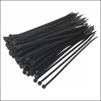 Sealey CT20048P100 Cable Tie 200 x 4.8mm, Black - Pack of 100