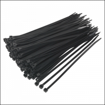 Sealey CT20048P100 Cable Tie 200 x 4.8mm Black Pack of 100