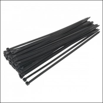 Sealey CT35076P50 Cable Tie 350 x 7.6mm Black Pack of 50